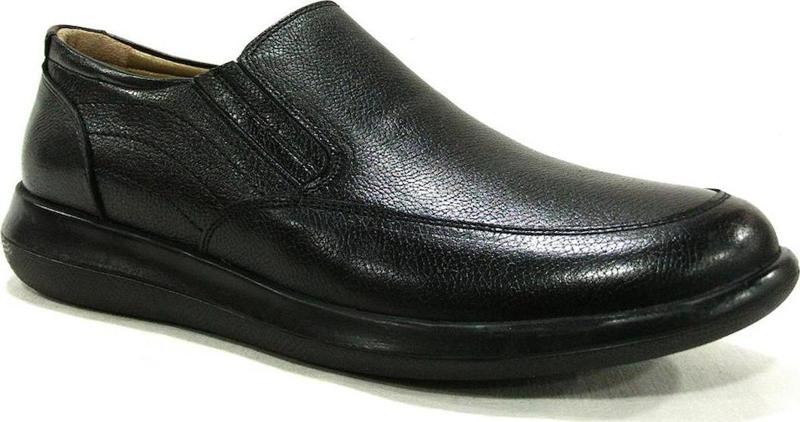 Siyah Bağcıksız Comfort Erkek Ayakkabı