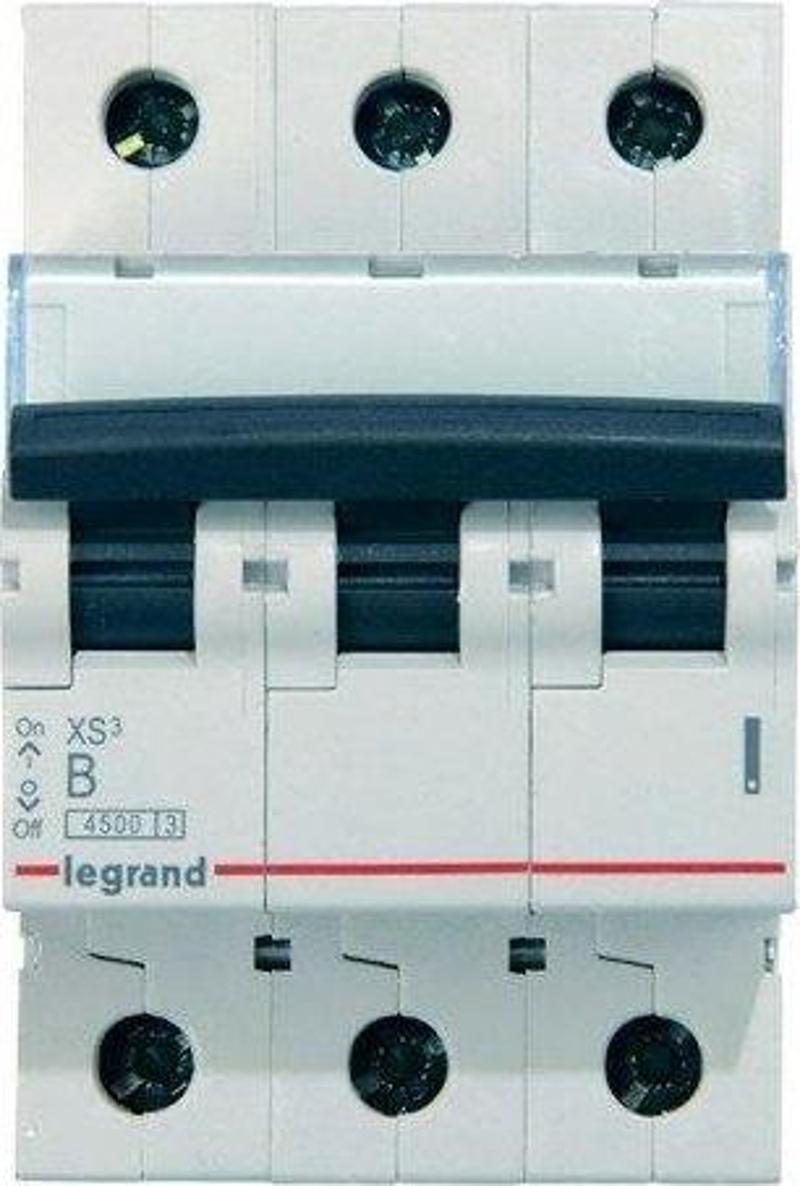 XS³ 10A 3P B TİPİ 4,5KA W OTOMAT (SİGORTA)