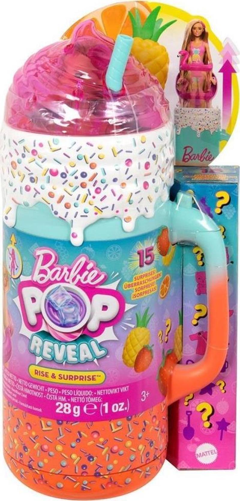 NessiWorld HRK57 Barbie Pop Reveal Sürprizli Bardak Oyun Seti