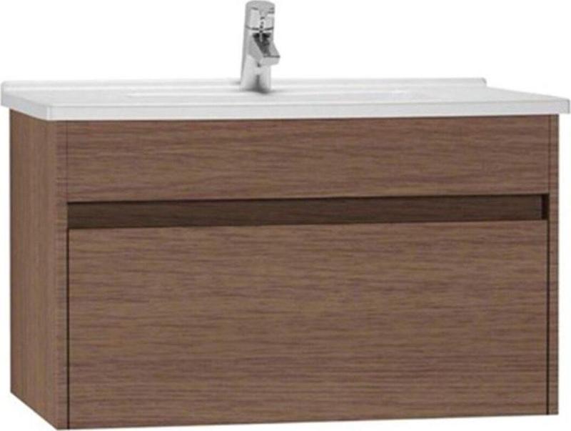 S50 Lavabo Dolabı 80 Cm Koyu Meşe 54740