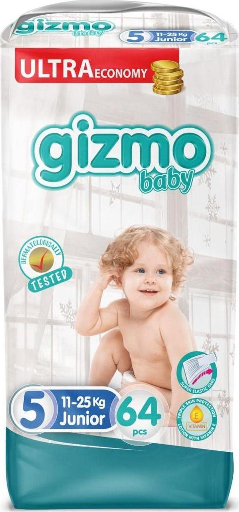 Bebek Bezi Ultra Eco Paket 5 Numara Junior 64 Adet