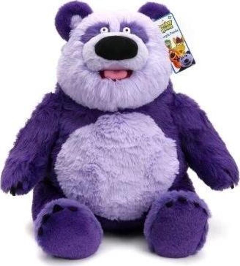 Donkey Hodie 40Cm Mor Panda Peluş Bebek