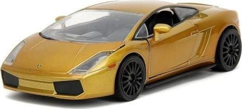 Hızlı ve Öfkeli Hızlı X 1:24 Altın Lamborghini Gallardo Araba