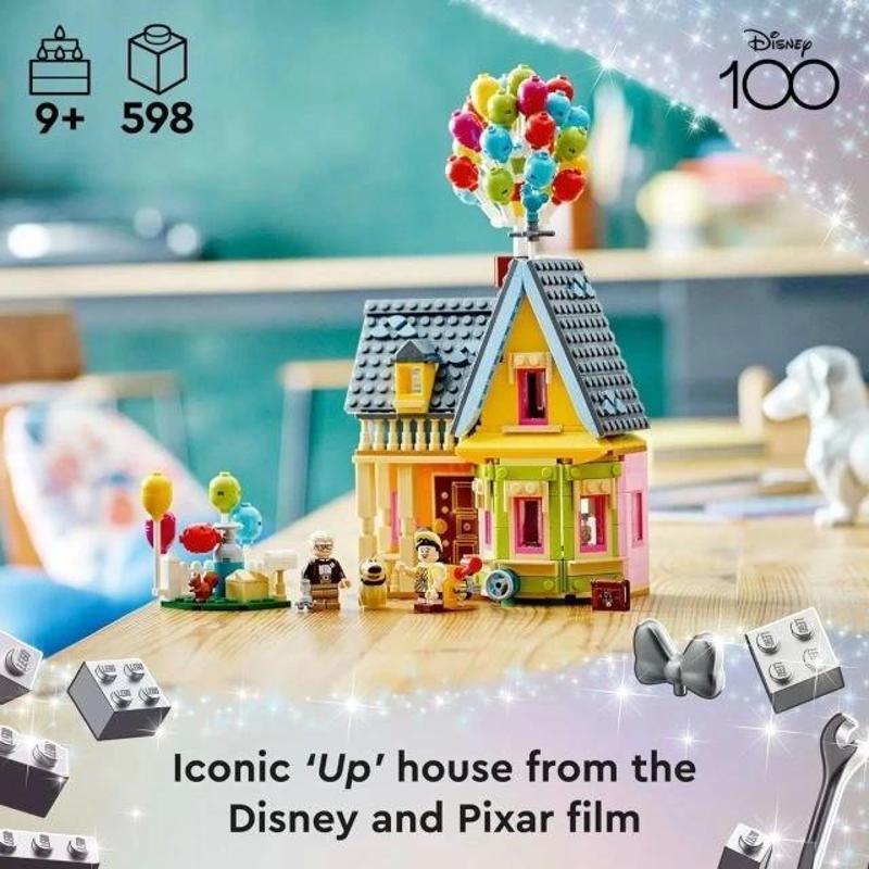 Disney ve Pixar 'Up' House Disney Yapım Oyuncak Seti - 43217 Standard Packaging