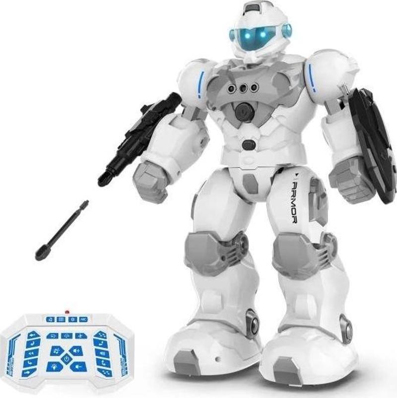 EXHOBBY Programmable Remote Control Robot White