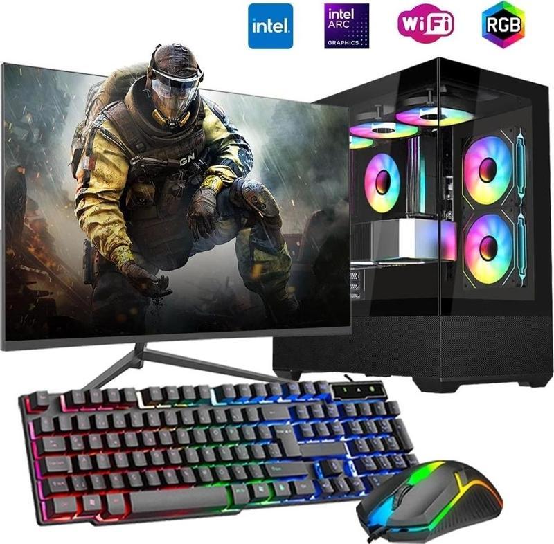 i5 14400F 16GB DDR4 1TB m2 12GB ARC B580 27" 165Hz Monitörlü Oyun Bilgisayarı