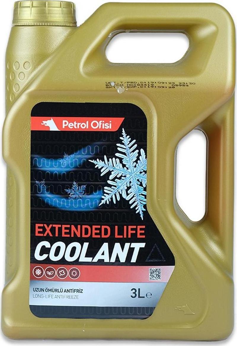 Extended Life Coolant Antifreeze 3 lt. Kırmızı