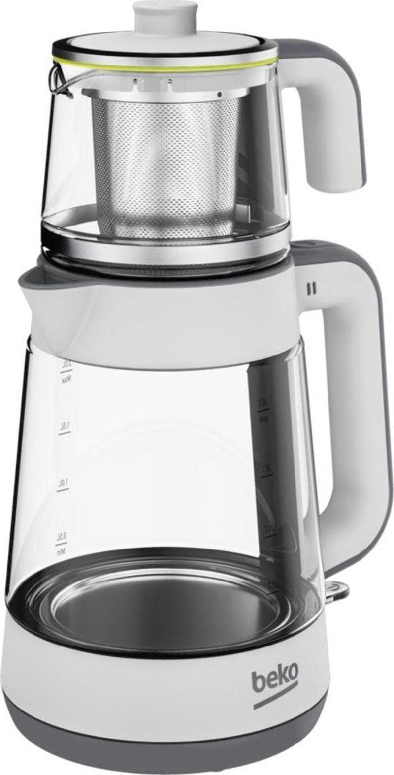 Cm 5964 Floral 1900 W Çay Makinesi Beyaz