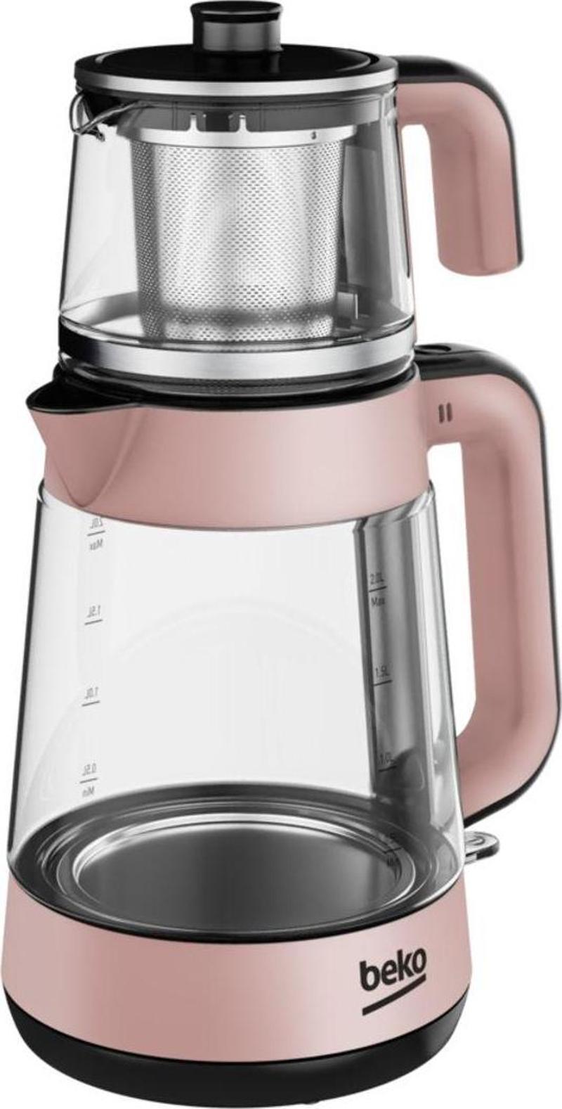 Cm 5964 R Floral 1900 W Çay Makinesi Rose Gold