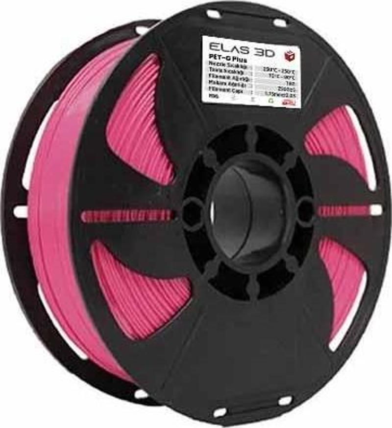 Elas PETG Plus Filament Pembe 1.75mm 1Kg