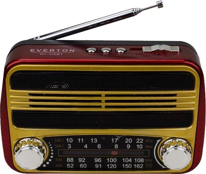 Rt-310 Bluetoothlu Nostaljik Radyo Usb Mp3 Player TdrTR