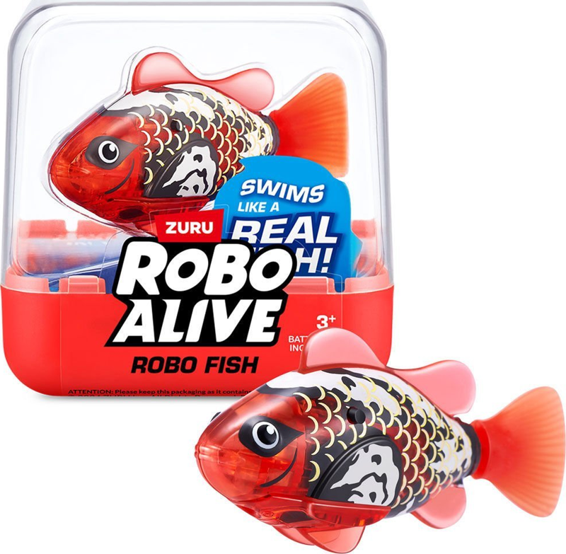 Yüzen Robot Balık Robo Alive Fish 6 Farklı Renkten Birisi Yüzen Balık