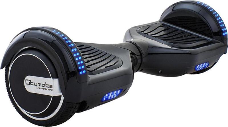 Elektrikli Kaykay Hoverboard 6.5 Inch Ledli Model Siyah - Taşıma Çantası Hediye