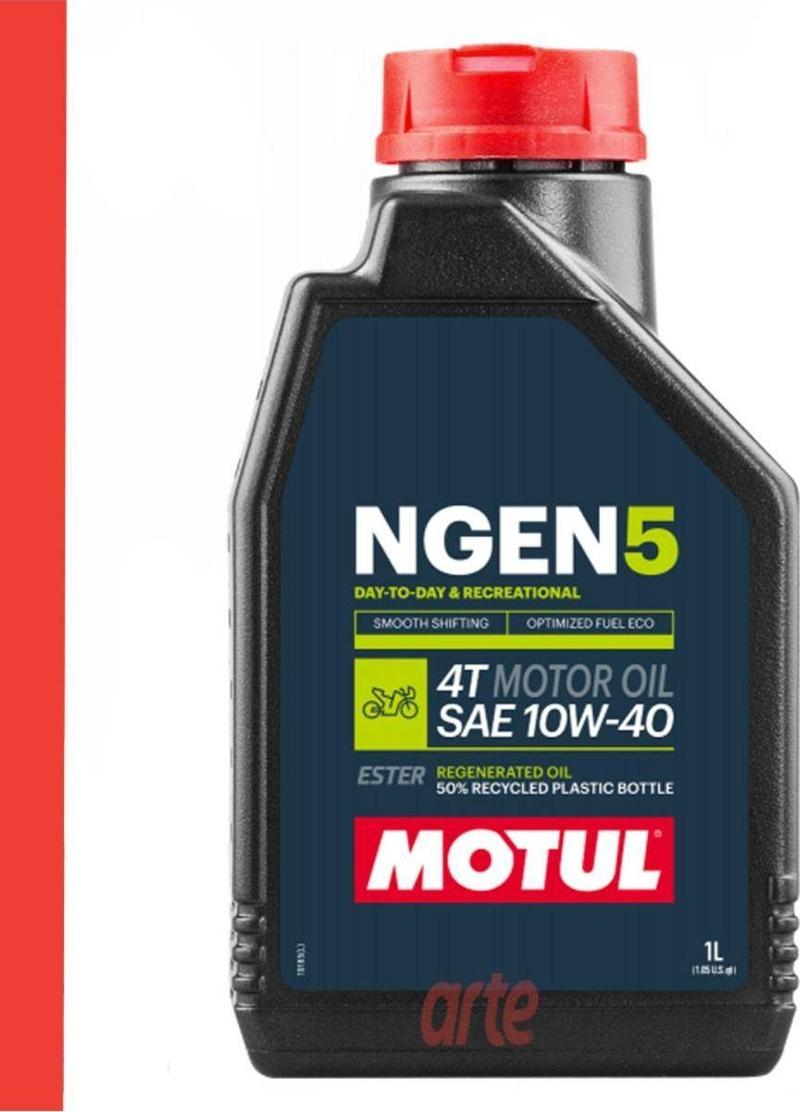 Ngen 5 10W-40 4T Motosiklet Motor Yağı 1 Litre Güncel Ürün