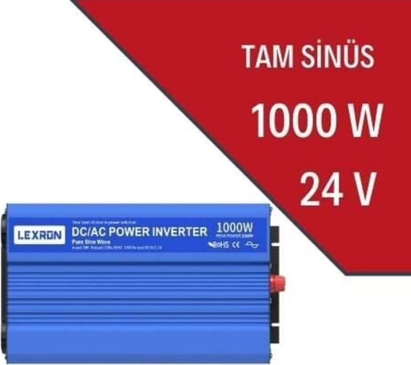 1000W-24V Tam Sinüs İnverter