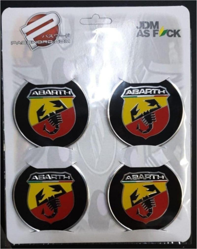 Jant Göbeği Arma Abarth 60Mm Aluminyum