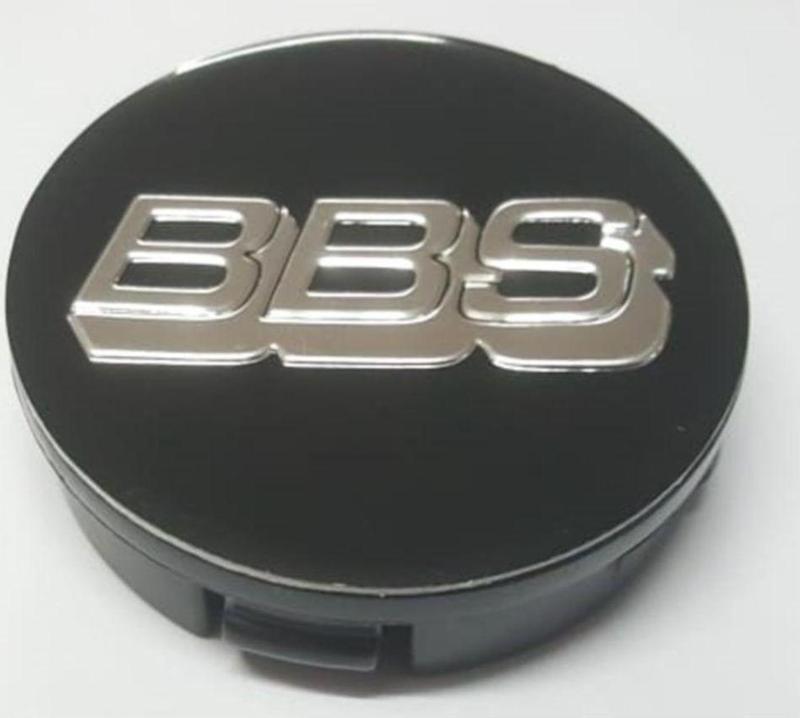 Jant Göbeği 58-55 Mm 4Lü Set Bbs Parlak Siyah