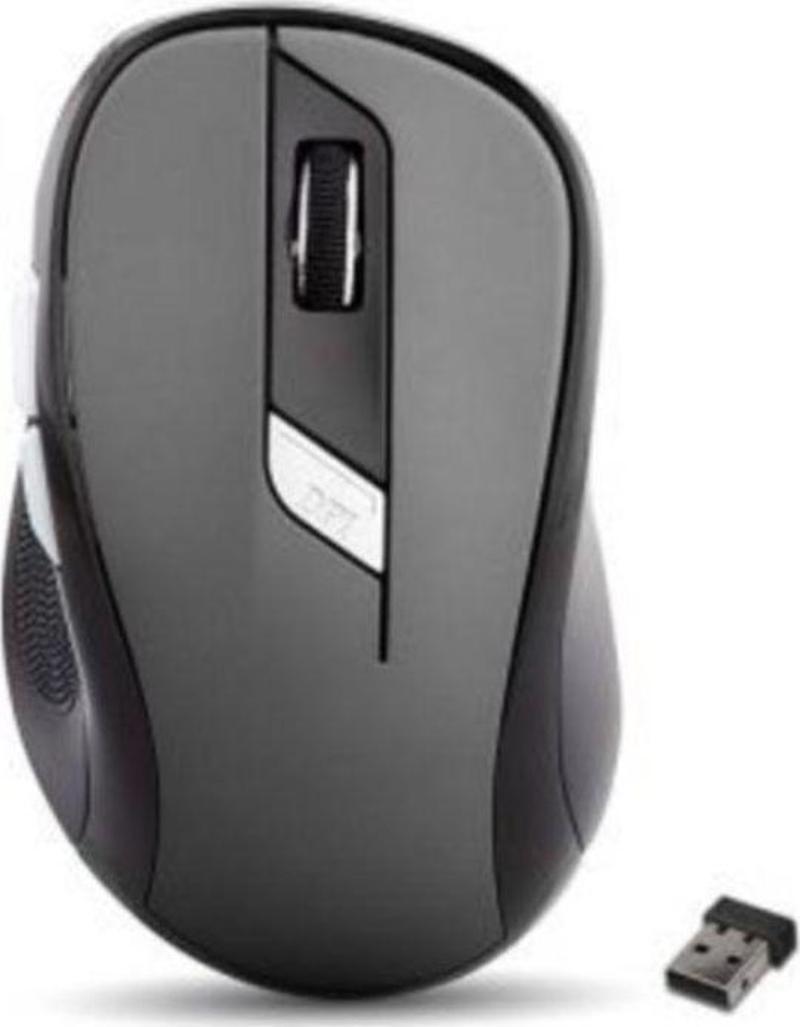 Sm-245D Gri Optik Nano Receive Kablosuz Mouse