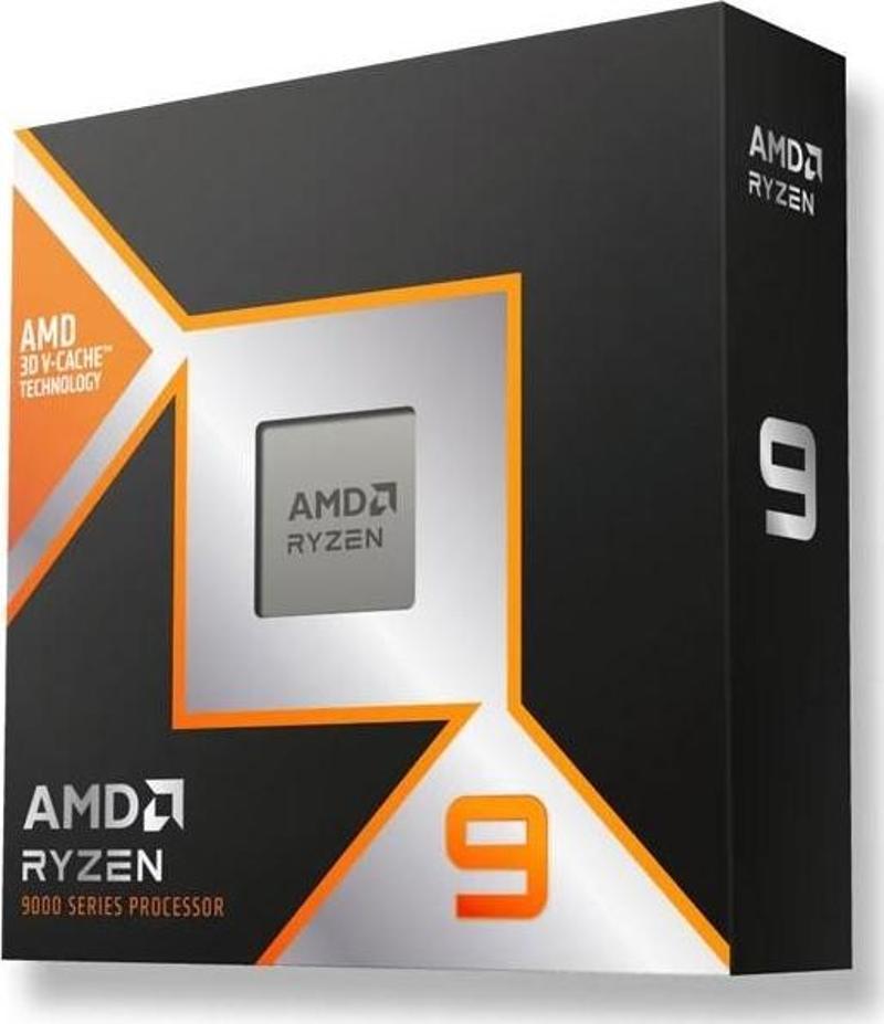 Ryzen 9 9900X3D Soket AM5 4.6/5.5GHz 128MB 120W 4nm işlemci- 100-100001368WOF