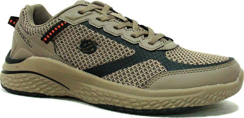 Camel Bej Kahve Bağcıklı Sneaker Spor Ayakkabı