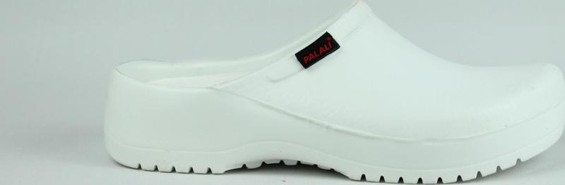 Palflex Doktor, Hemşire, Aşçı, Günlük, Bahçe Terliği Unisex Beyaz