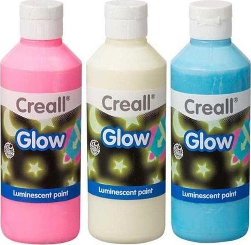 Karanlıkta Parlayan Boya Seti (3 Ad.250Ml)