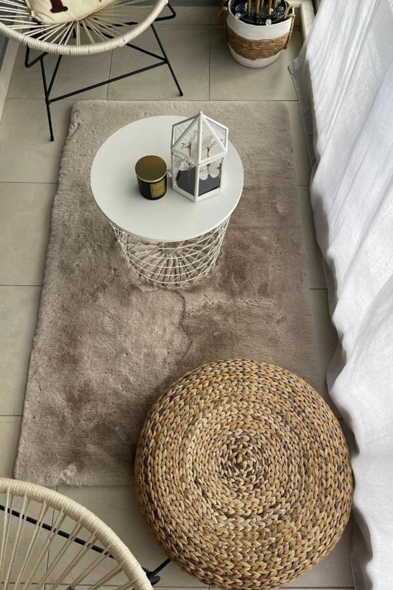 Yumuşak Tüylü Puffy Peluş Salon Çocuk Odası Mutfak Koridor Yolluk Halısı