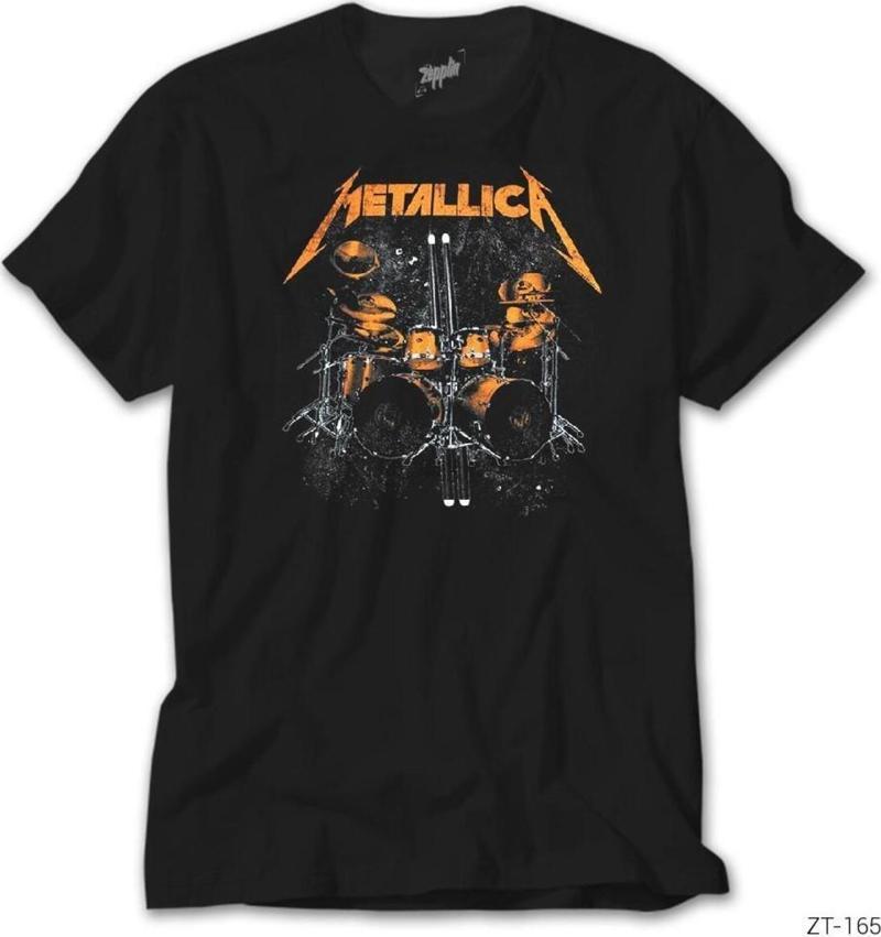 Metallica Lars Dum Siyah Tişört