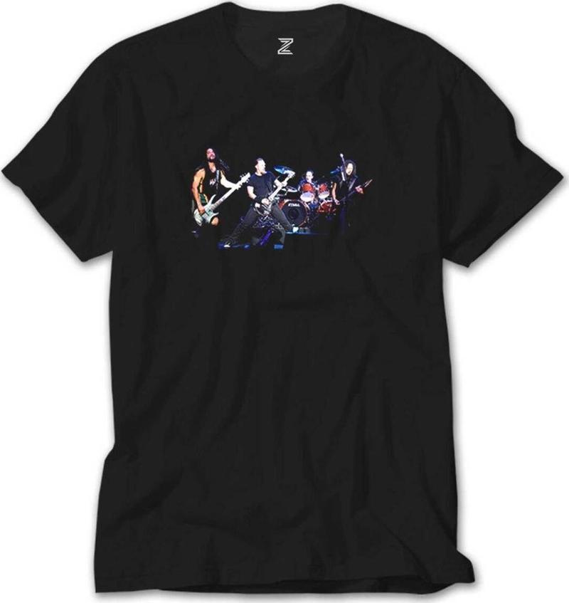 Metallica Konser Siyah Tişört