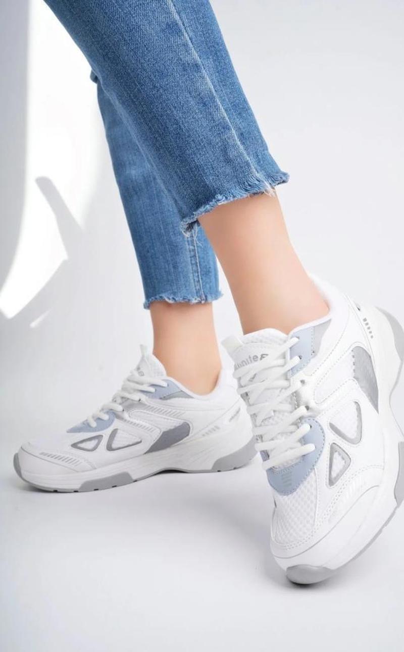 Kadın Sneaker Fileli Günlük Spor Ayakkabı