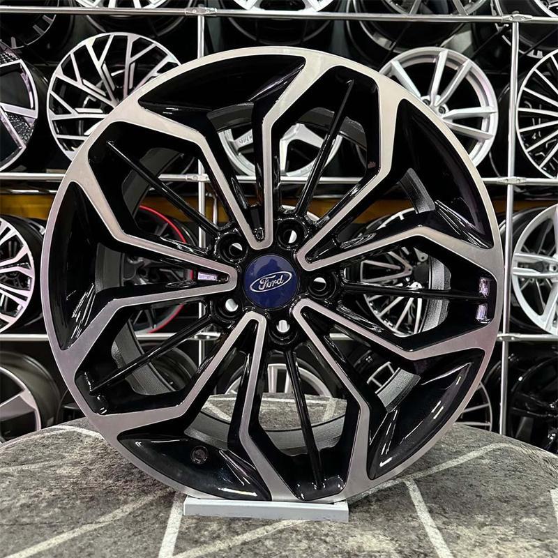 17 inç 5x108 FOCUS MONDEO UYUMLU Siyah Elmas Kesim Jant Modeli Ford ( 4 ADET) 