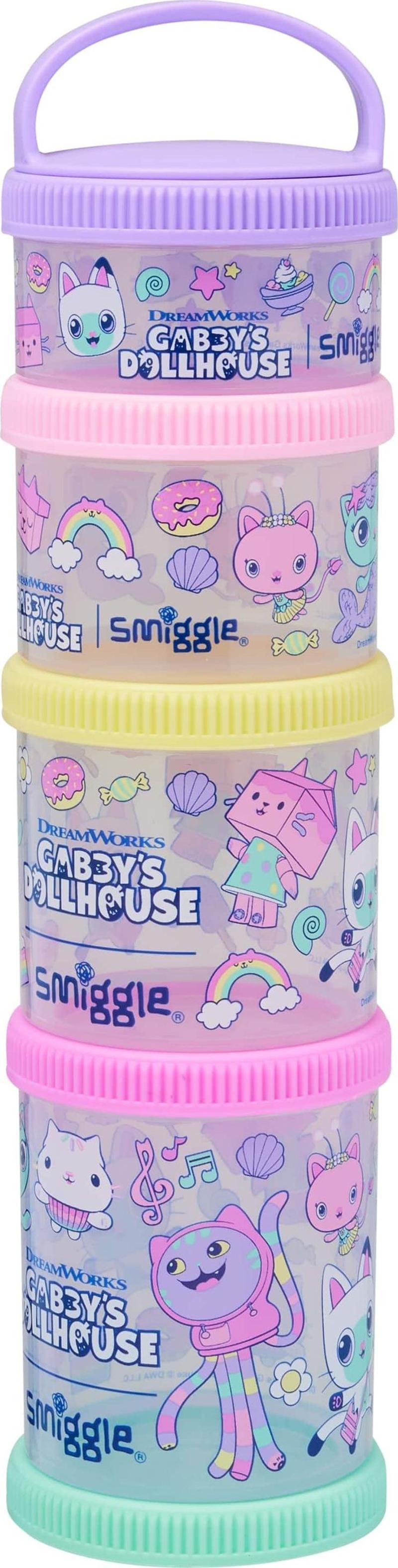 - Gabbys Dollhouse 4lü Atıştırmalık Beslenme Kapları