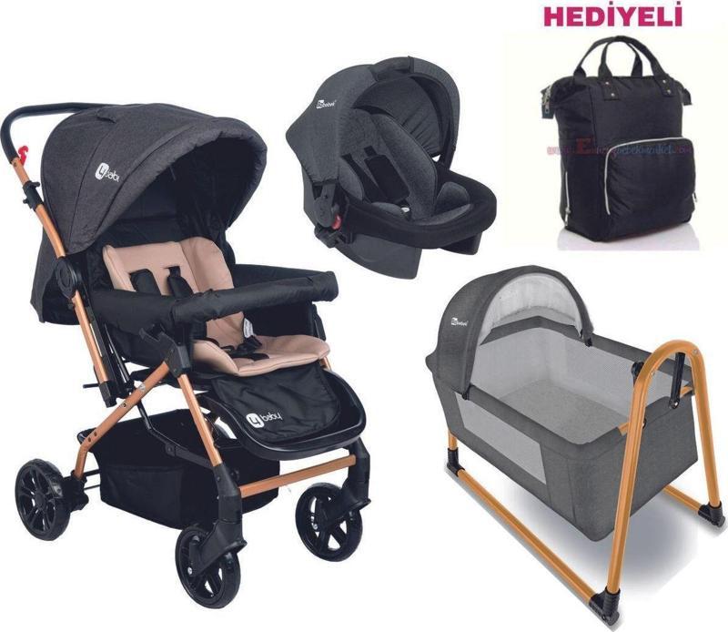 Olimpus Çift Yön Bebek Arabası Puset Taşıma Çanta Seti