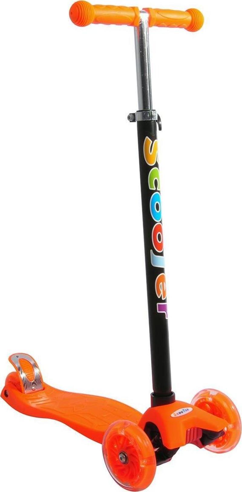 Safe Işıklı Tekerlekli Scooter-SARI