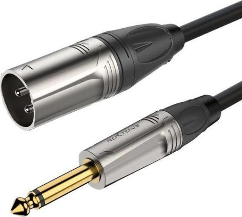 RX-K13101 XLR Erkek - Gitar 1 mt - Roxtone