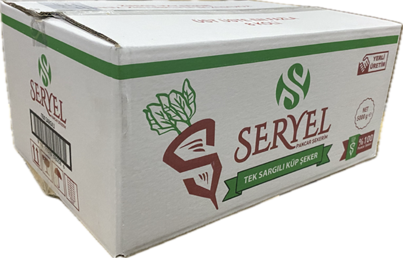 Tek Sargılı Küp Şeker 5 Kg
