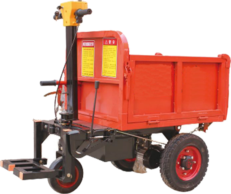 Elektrikli Römorklu Şantiye Yük Taşıma Arabası 1000kg İE.ETA.1.2