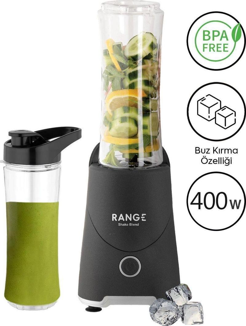 Range 400 W Shake Kişisel Smoothie Blender