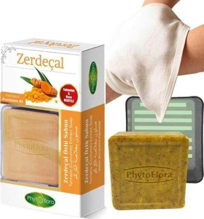 Zerdeçal Özlü Sabun 125G (Kese Ve Sabunluk )
