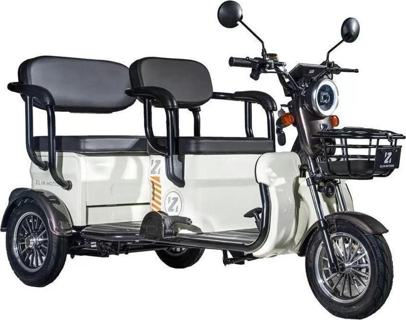 Zlin Motor Troya 3 Tekerli Elektrikli Moped