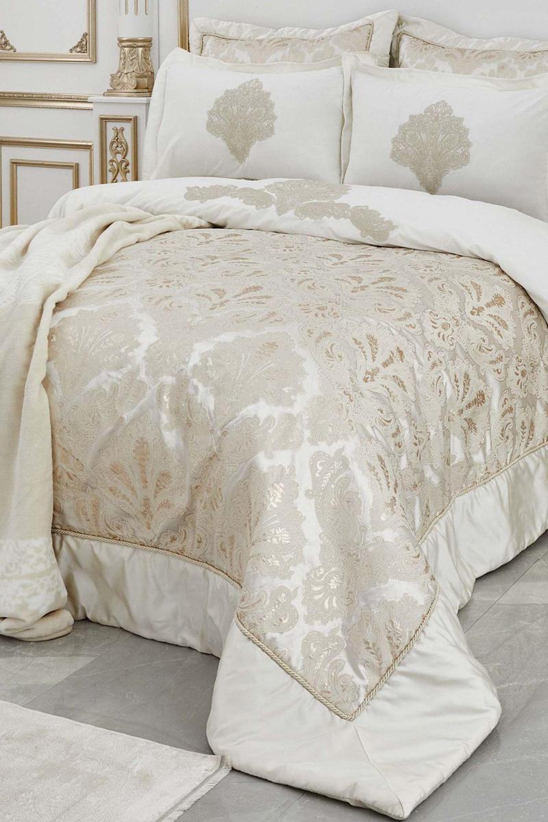 Home Elnara Gold Perde Hediyeli 12 Parça Çeyiz Seti