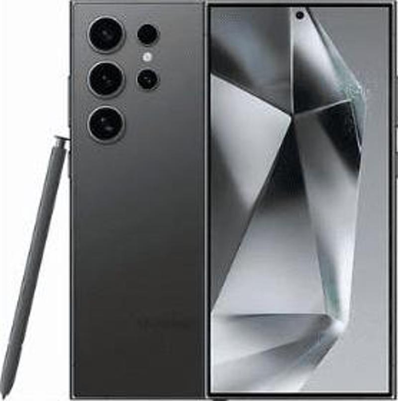 Yenilenmiş SAMSUNG GALAXY S24 Ultra 12+256GB -B Kalite-Siyah