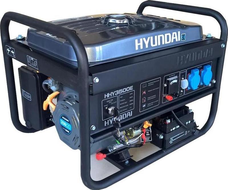 HHY3500E 3 kVA Benzinli Marşlı Jeneratör