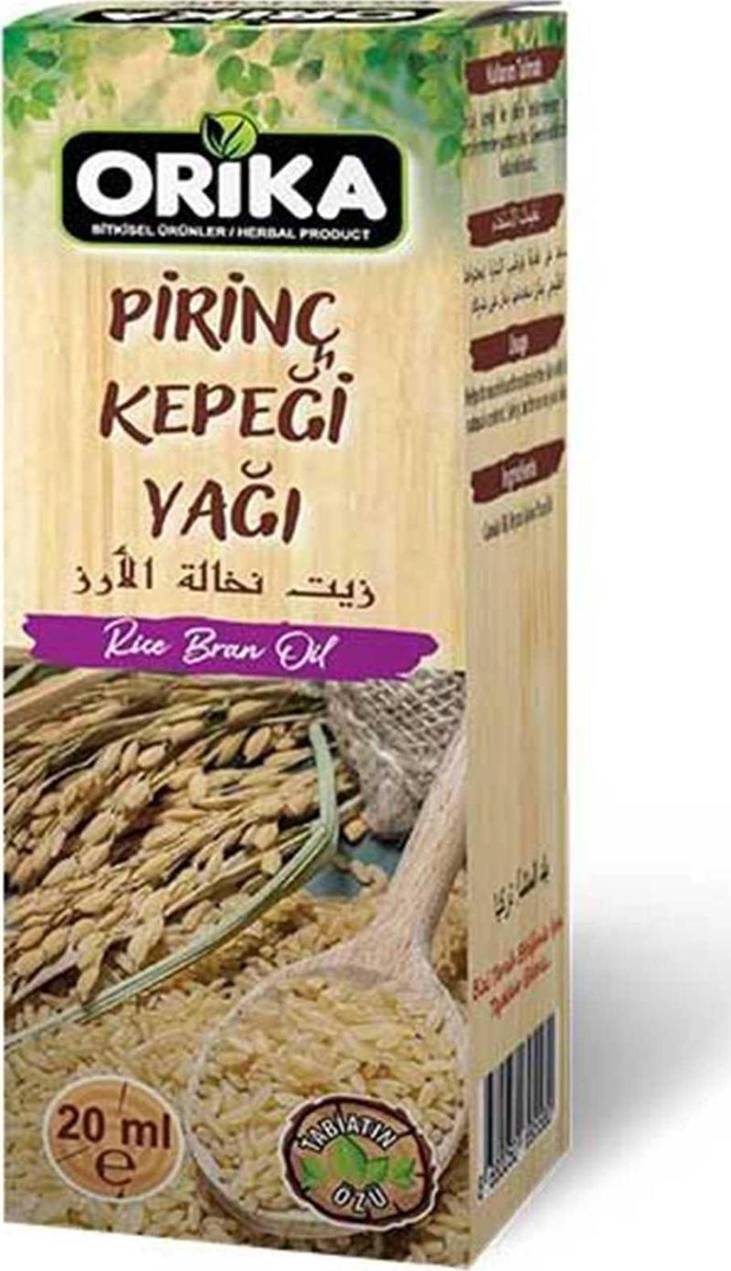 Pirinç Kepeği Yağı 20 Ml.