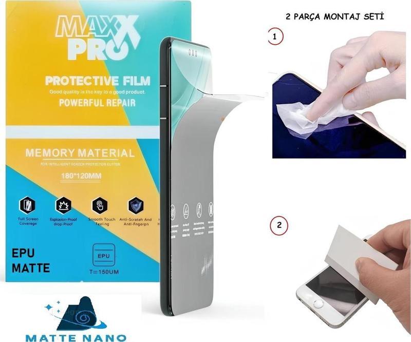 Apple iPhone 6S PLUS NANO Ekran Koruyucu Esnek ULTRA İnce - MAXXPRO - MAT