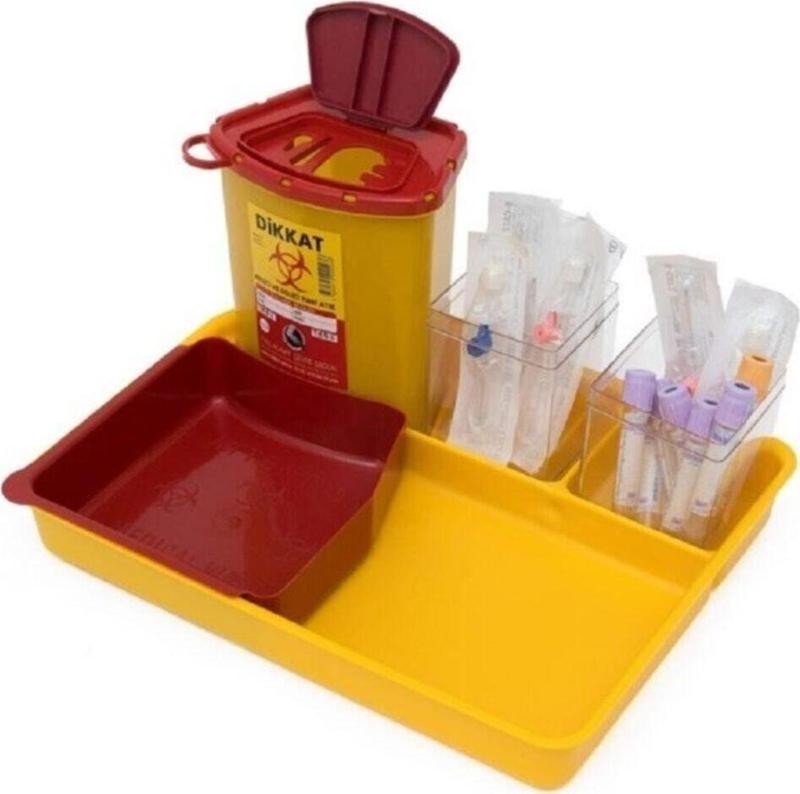 1 Adet Traymed Monotray Tedavi Tepsisi 4 Lü Set