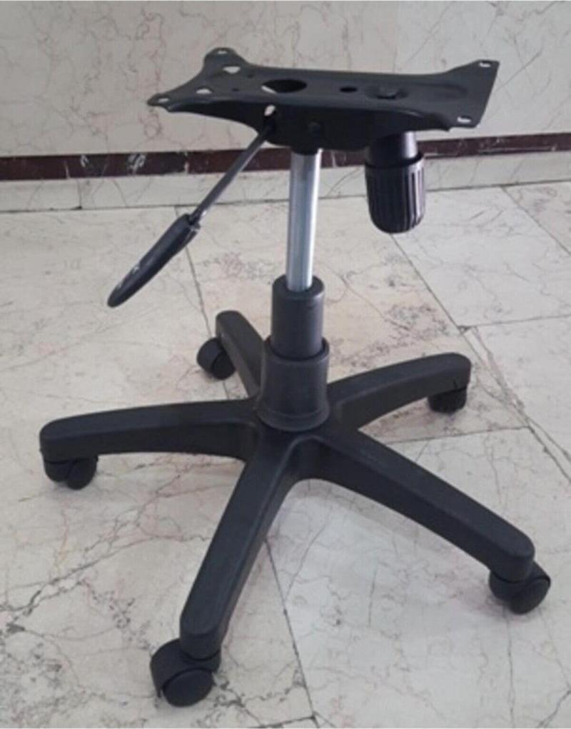 Büro Ofis Koltuğu Yıldız Ayak Seti Tek Kollu Mekanizma 100 Lük Siyah Pistonlu