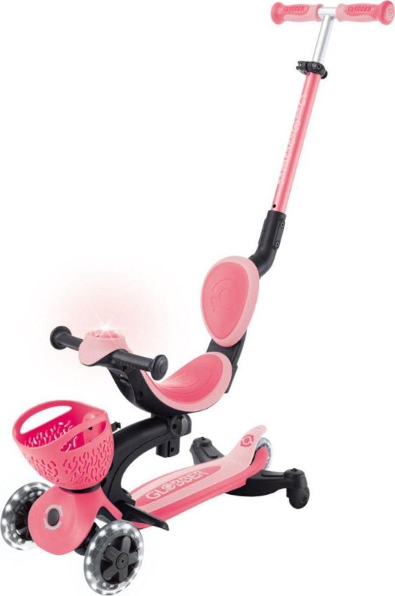 Go Up Baby 360 Işıklı Scooter - Koyu Pastel Pembe