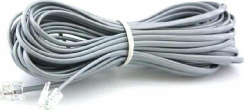 20 Metre Telefon Modem Adsl Ara Kablosu Hat Kablosu