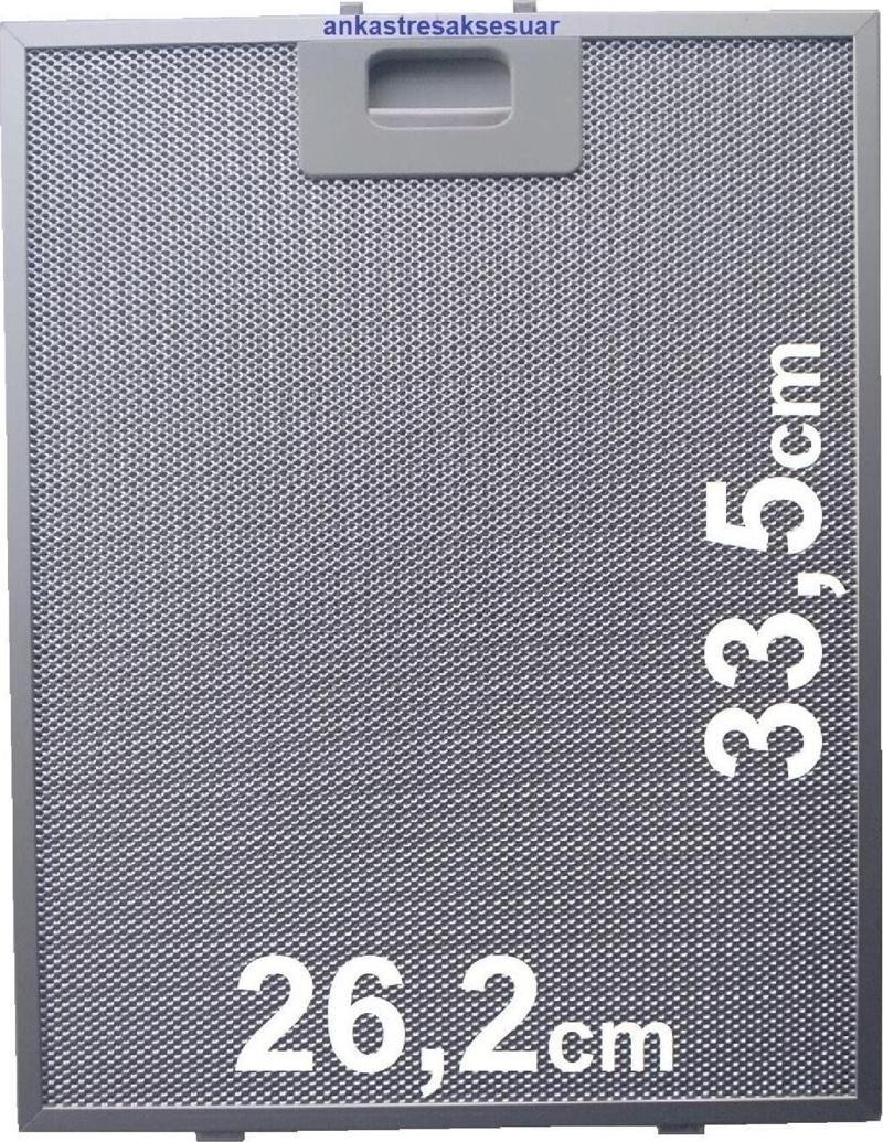 P 23 Eı Duvar Tipi Davlumbaz Filtre 26,2X33,5Cm Aspiratör Yağ Filtresi Orijinal